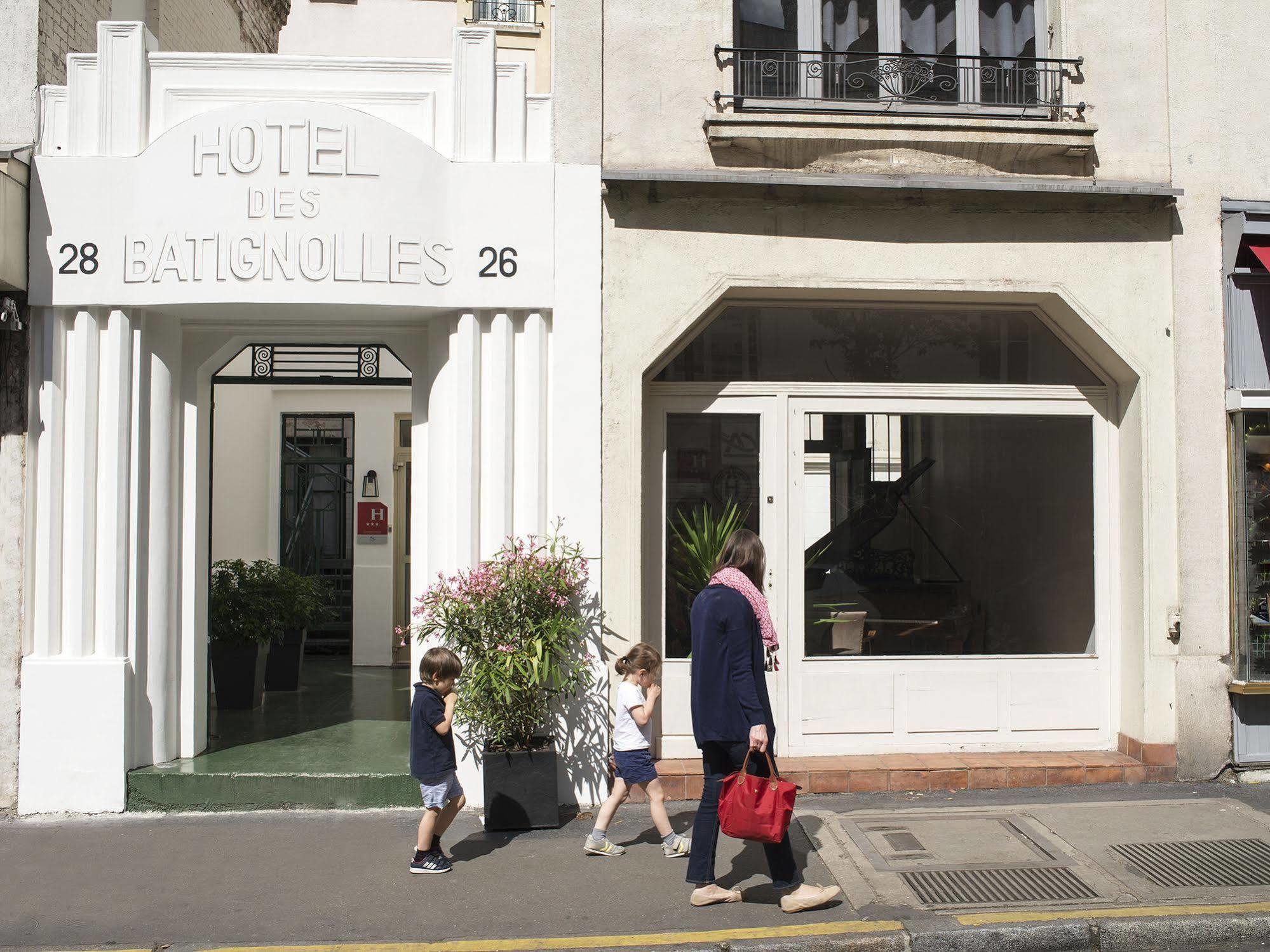 Hôtel Des Batignolles Paris Extérieur photo
